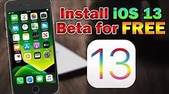 Install iOS 13 Beta 8 on iPhone, iPod touch or iPad using Windows or Mac (No Developer Account)