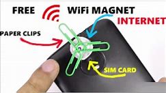 HOW TO GET PAPER CLIPS FREE INTERNET DATA AT HOME WIFI