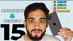 iPhone 15 Unboxing and Quick Review!!!