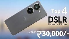 Top 4 Camera Phones Under 30000 [ January 2024 ] - 200MP OIS with 4K | SD 8 Gen 1 Soc | 5G !
