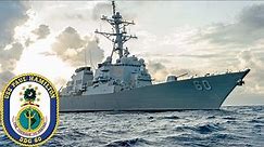U.S. Navy. The powerful Arleigh Burke-class destroyer USS Paul Hamilton (DDG-60) in action