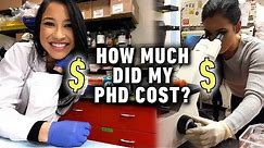 How Much Did My PhD Cost? (My Exact Costs + Scholarship Tips)
