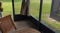 Privacy for screened porches and patios