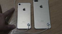 iPhone 7 and 7 Plus all colors Comparison Silver Jet Black Black Gold etc