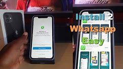 How to Install Two Whatsapp on iPhone 11 (works on any iPhone)