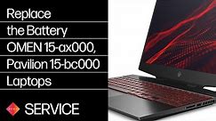 Replace the Battery | OMEN 15-ax000, Pavilion 15-bc000 Laptops | HP