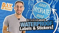 How To Waterproof Labels at Home + All Our Weatherproof Materials! | OnlineLabels