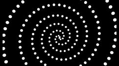 Tv screensaver black & white Color circle Abstract neon tunnel Background Video loop