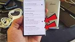 Galaxy Note 10: How to Enable FAST (Wireless & Cable) Charging
