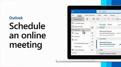 Set up an online meeting