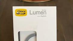 OtterBox Lumen Series Clear Case with MagSafe for iPhone 15 Pro Max - Gray