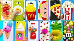 15 DIY Phone Cases (Food-inspired) | Easy & Cute Phone Projects #1