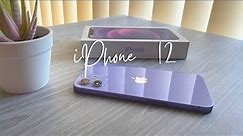 Purple iPhone 12 Unboxing 💜