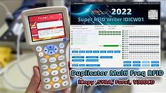 Duplicator RFID iCopy 5Y0A Furui V300CD 2022 Multi Frekuensi - Terbaik