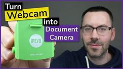 How To Make a Laptop Webcam into a Document Camera - IPEVO Mirror-Cam Review