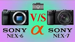 Sony NEX 6 vs Sony NEX 7