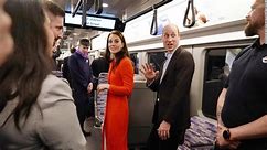 See hilarious video of TikTok star greeting Will and Kate on London underground