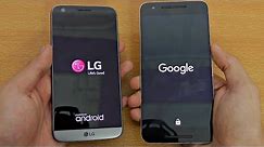 LG G5 vs Nexus 6P - Speed Test! (4K)