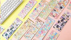 Korean Deco Stickers Set, Cute Animal 8sheets/set