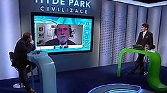 Vint Cerf, vice-president and chief Internet evangelist for Google — Hyde Park Civilizace — Česká televize