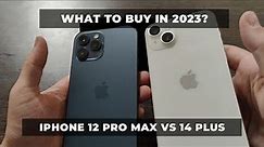 iPhone 12 Pro Max vs iPhone 14 Plus in 2023: Unveiling the Evolution of Apple's Flagships!