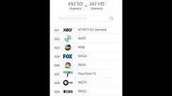 How to find Comcast Xfinity Channel Lineup/ My Account App
