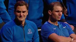 'Fedal' moment as Roger Federer and Rafael Nadal both left crying after Swiss star's final match at Laver Cup - Tennis video - Eurosport