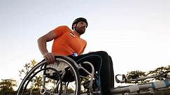Disabled Paraplegic Man Racing Wheelchair Resting Stock Footage Video (100% Royalty-free) 1109726087 | Shutterstock