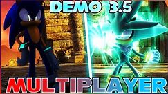 Sonic P-06 Demo 3.5 - Multiplayer Races | Sonic VS Silver | Sonic 06 PC