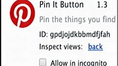 Stop the Pinterest "Pin It" button appearing on images in Chrome?