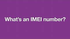 What is an IMEI number? | Find your IMEI number [How to] | Support on Three