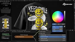 3D T-Shirt Mockup | Quick Blender Tutorial