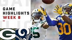 Packers vs. Rams Week 8 Highlights | NFL 2018