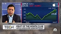 Watch the full interview with BofA's Wamsi Mohan on Apple's new hardware subscription plan
