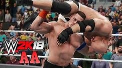 WWE 2K18 - JOHN CENA AA COMPILATION!