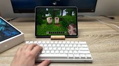 iPad Pro 2018 Minecraft (with Keyboard🔥)
