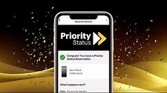 Sign up for Priority Status in the My Sprint app