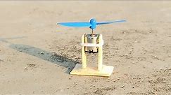 How to make a single - motor - mini drone that fly | 1millon gear |