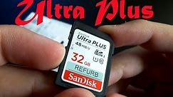 SanDisk Ultra Plus 32 GB SD Card Unboxing Review & Test | eBay $8