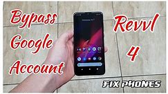 How to Bypass Google Account on Revvl 4 Metro by T mobile Android 10 Security Patch August 2020