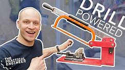 Cut metal easily! - DIY Power hacksaw