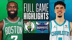 Boston Celtics vs. Charlotte Hornets Full Game Highlights | Oct 19 | 2023 NBA Preseason