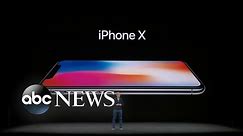 Apple unveils new iPhone X