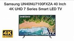 Samsung UN40NU7100FXZA 40 Inch 4K UHD Smart LED TV Features