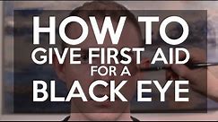 How to Treat a Black Eye | WebMD