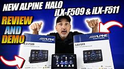 Alpine iLX-F509 & iLX-F511 Halo Multimedia Car Audio Headunits w/ Wireless CarPlay & Andriod Auto