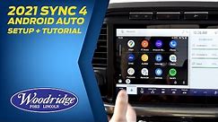 2021 Ford SYNC 4 Android Auto Wireless Setup + Tutorial - Android 11