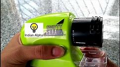Swifty sharp Motorized sharpener for knives, scissors and screwdrivers.(Precision power sharpner)