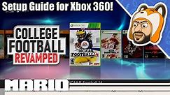 How to Install College Football Revamped for Xbox 360 - CFB Revamped Setup Guide