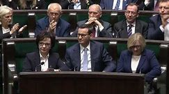 Reakcja Elżbiety Witek na wybór Marszałka Sejmu